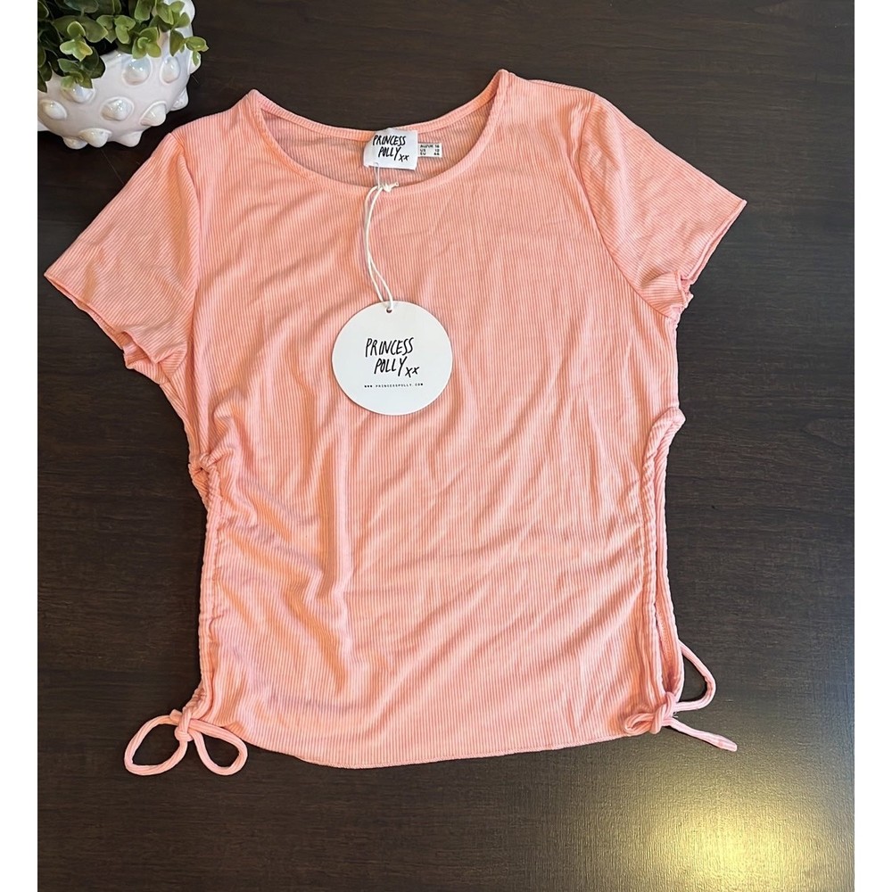 Princess Polly Addison Crop Top NWT